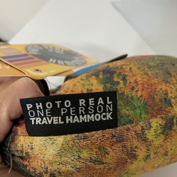 Equip One Person Travel Hiking Hammock 400 lb Capacity "Rust Gaming Skin" NEW - Picture 9 of 11